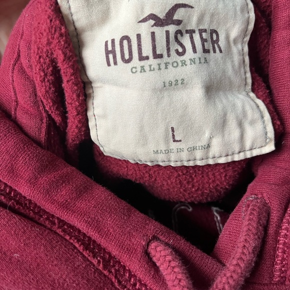 Hollister dark red sweater - Picture 3 of 3